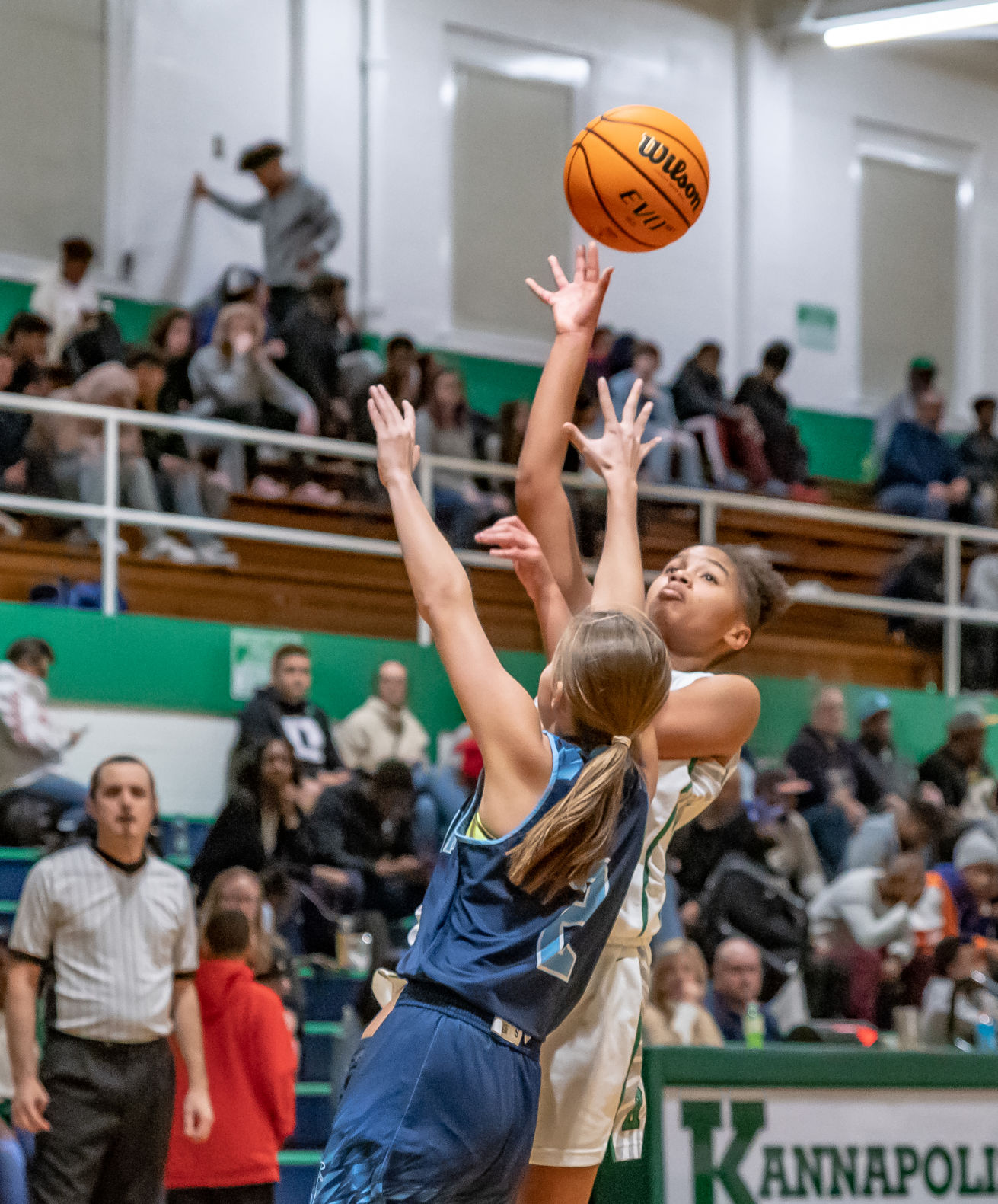 their home basketball game against West Rowan